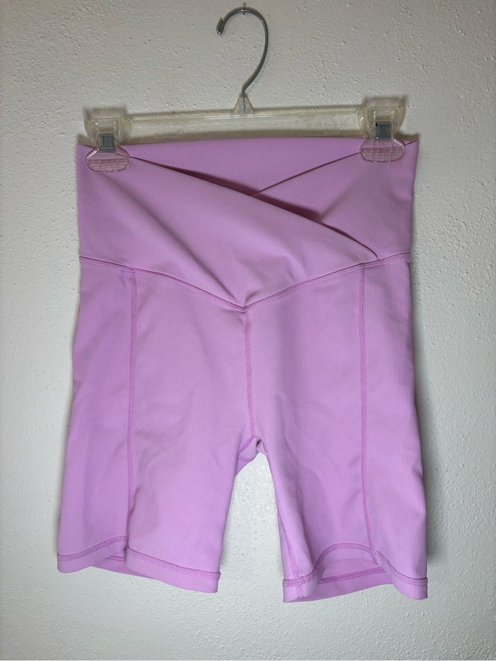 Wilo ribbed biker shorts